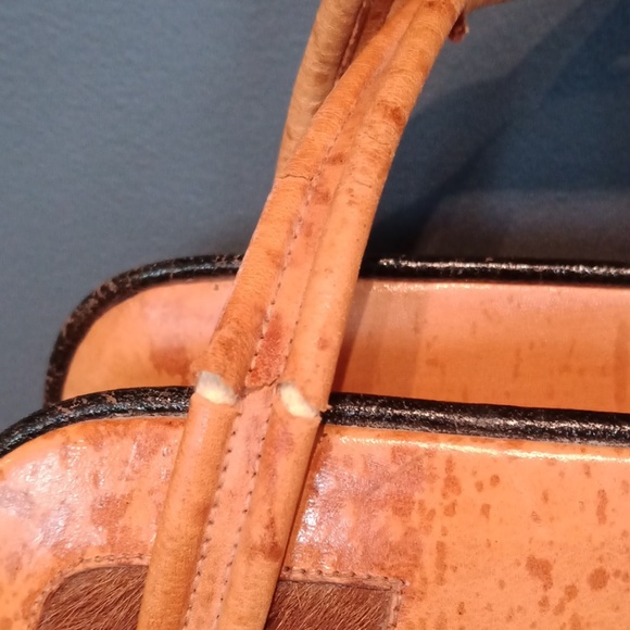 GAITAN leather vintage handbag - Picture 2 of 8
